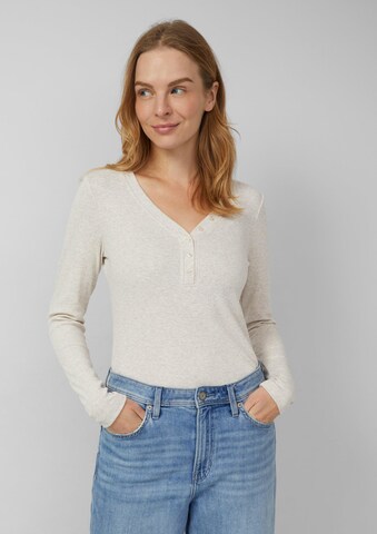 T-shirt s.Oliver en beige : devant