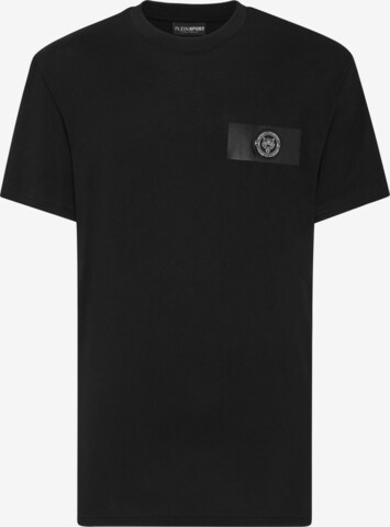 Maglietta 'Tiger' di Plein Sport in nero: frontale