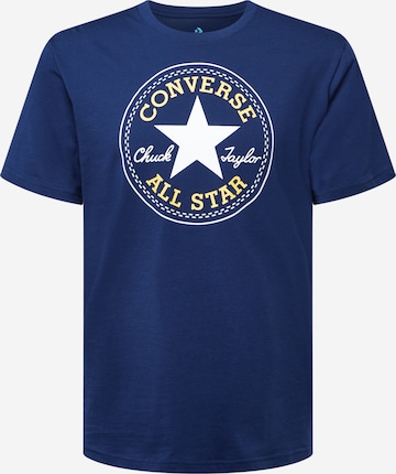 CONVERSE T-Shirt in Blau: front