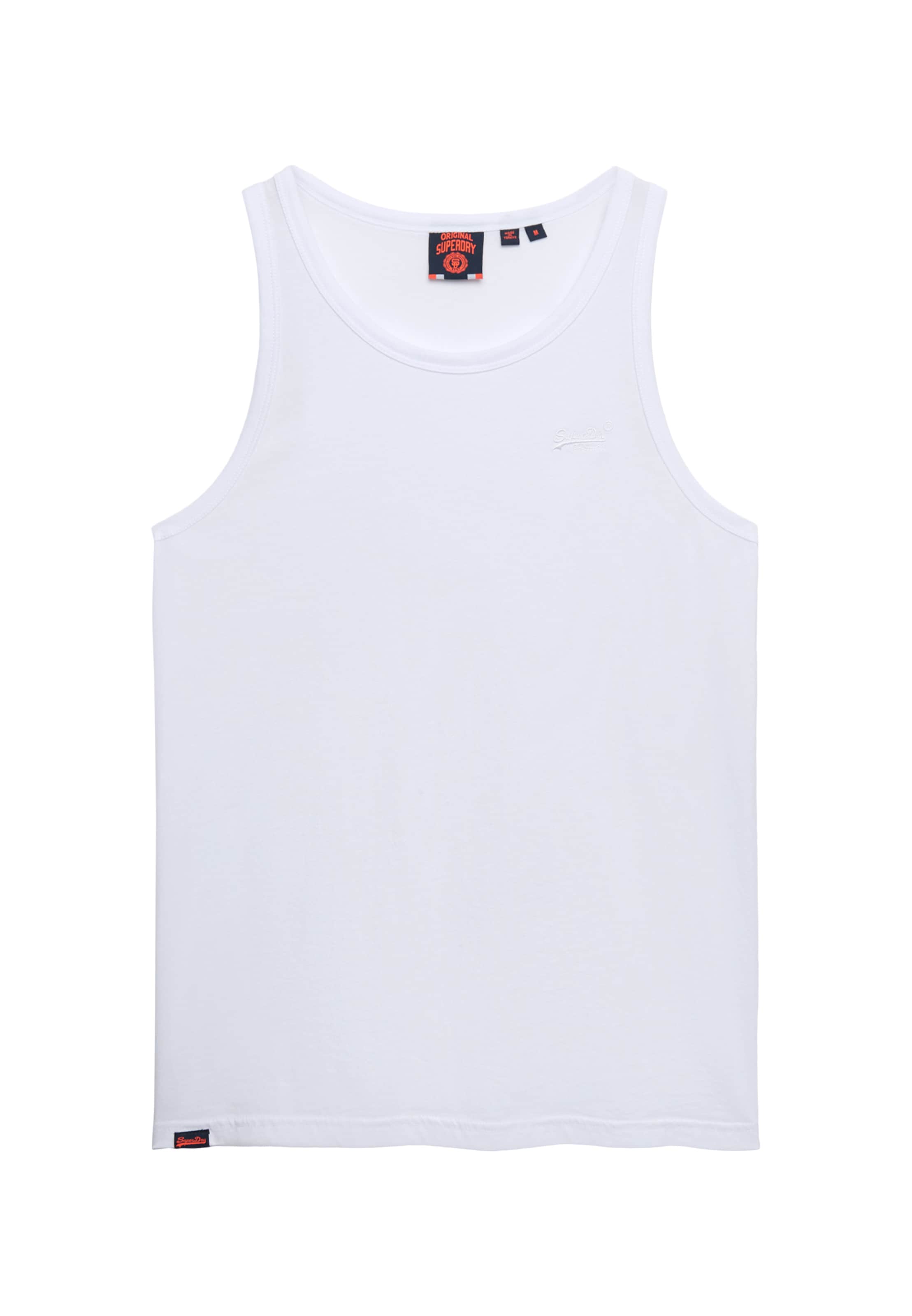 T-Shirt 'Essential' Superdry & Co en blanc : devant