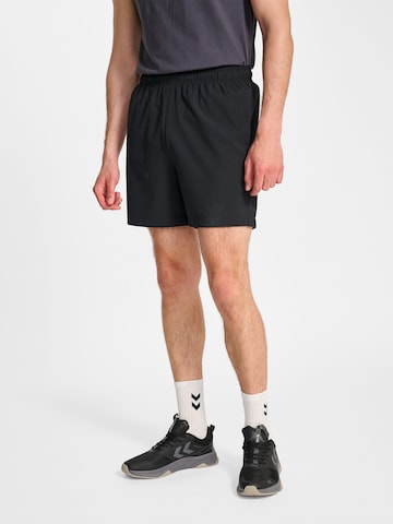 Hummel Regular Sportbroek 'Pulse' in Zwart: voorkant