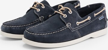 Travelin Moccasins 'Penzance' in Blue