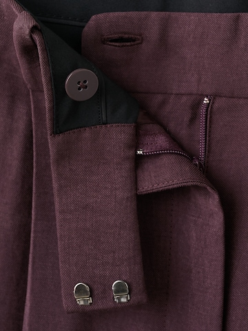 MANGO Szabványos Ráncos nadrág 'Veronica' - lila