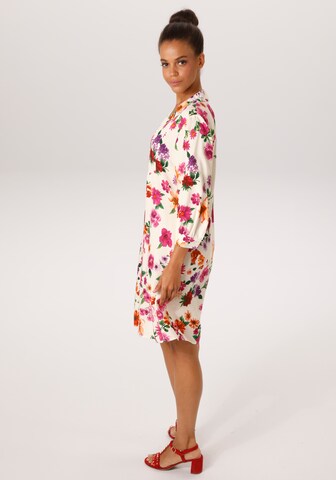 Aniston CASUAL Blusenkleid in Beige