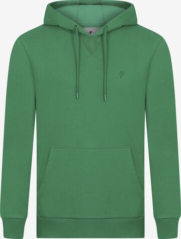 DENIM CULTURE Sweatshirt 'Hector' in Green: front