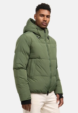 STONE HARBOUR Winter jacket 'Tayroos XX' in Green: front