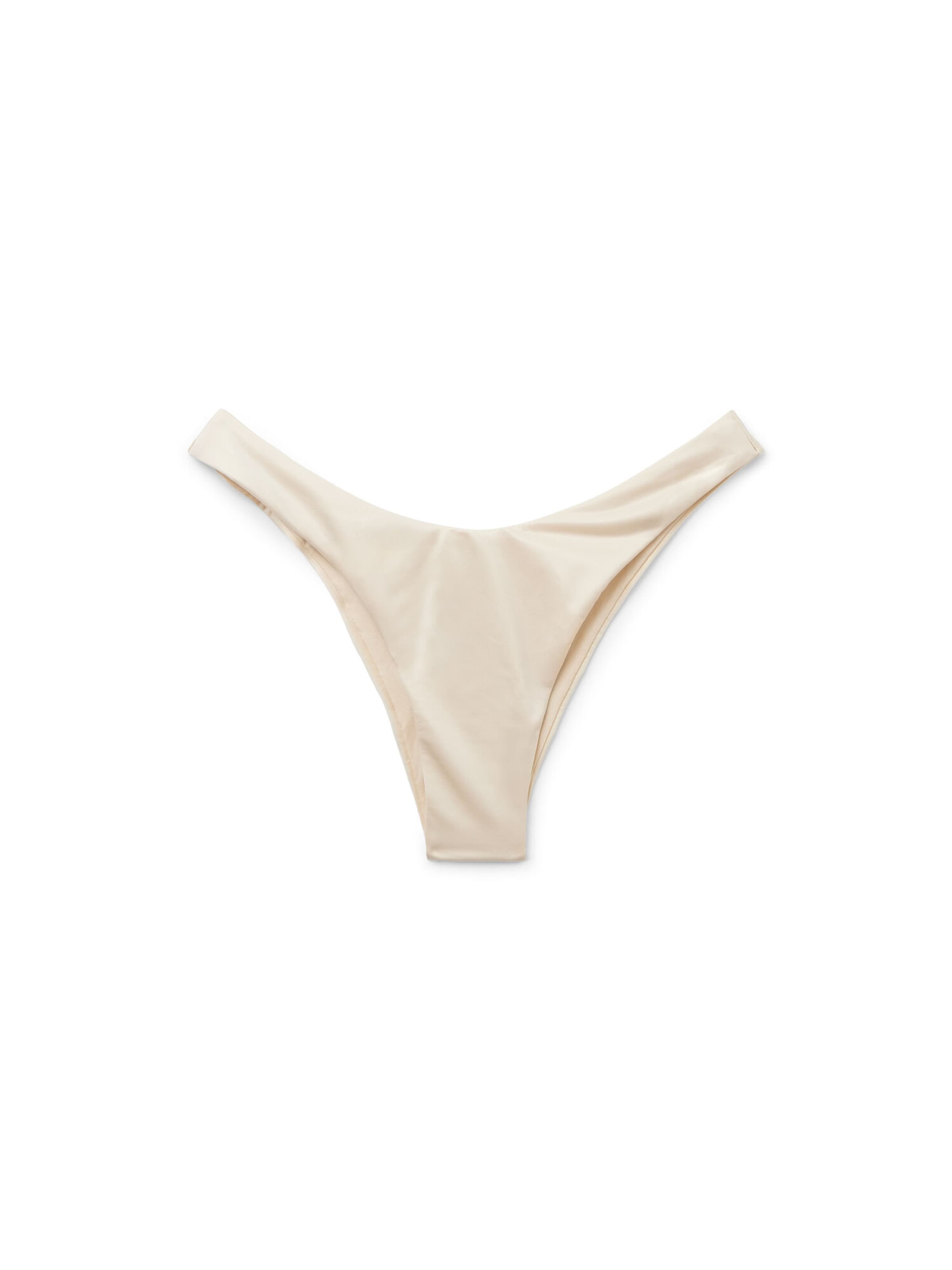 CALZEDONIA Bikini Bottoms 'ROMANTIC LACE' in Beige: front