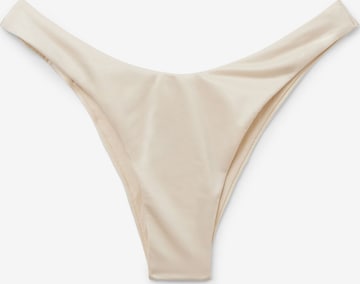 CALZEDONIA Bikini Bottoms 'ROMANTIC LACE' in Beige: front