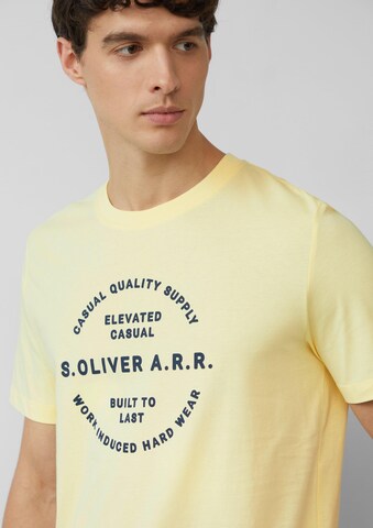 s.Oliver Shirt in Gelb