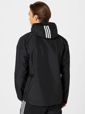 ADIDAS SPORTSWEAR Μπουφάν πεζοπορίας σε μαύρο