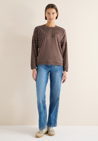 CECIL Sweatshirt in Brown