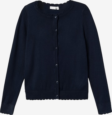 Cardigan 'VAMONE' NAME IT en bleu : devant