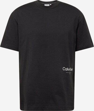 Calvin Klein Tričko 'Off Placement' - čierna / biela, Produkt