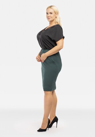 Karko Skirt ' ERYKA ' in Green