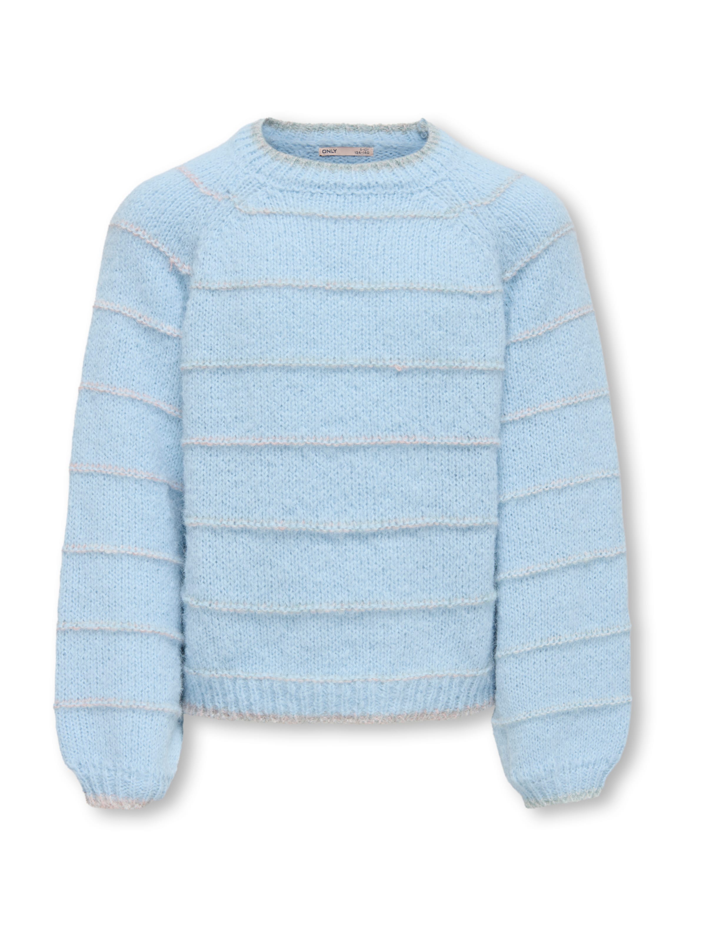 ONLY GIRLS Sweater 'KOGSCANDIC' in Blue: front