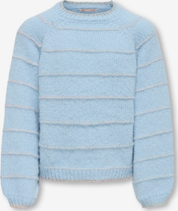 Pull-over 'KOGSCANDIC' ONLY GIRLS en bleu : devant