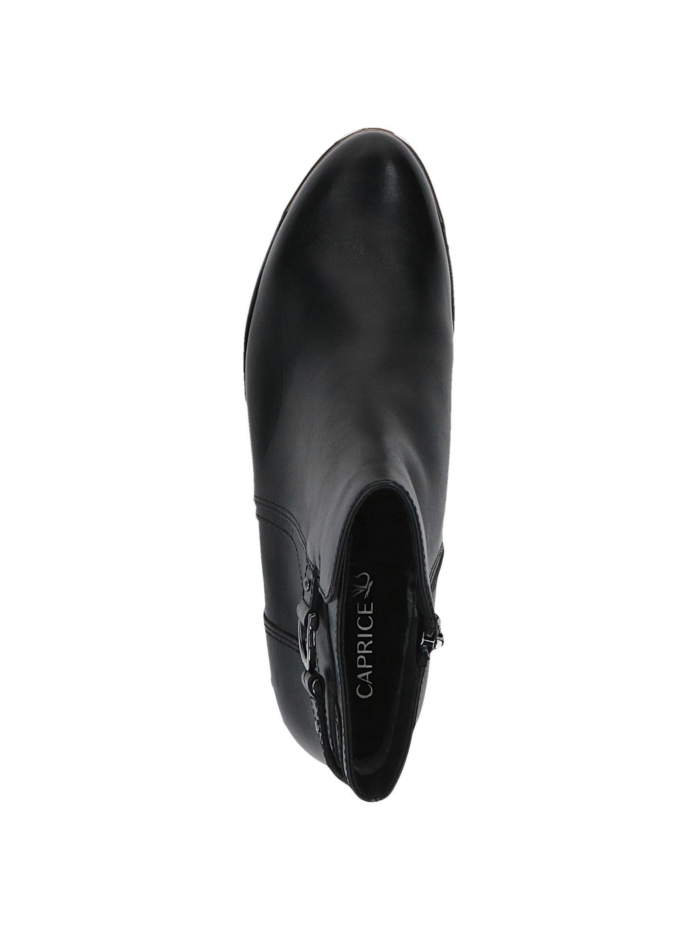 CAPRICE Enkellaarsje in Zwart
