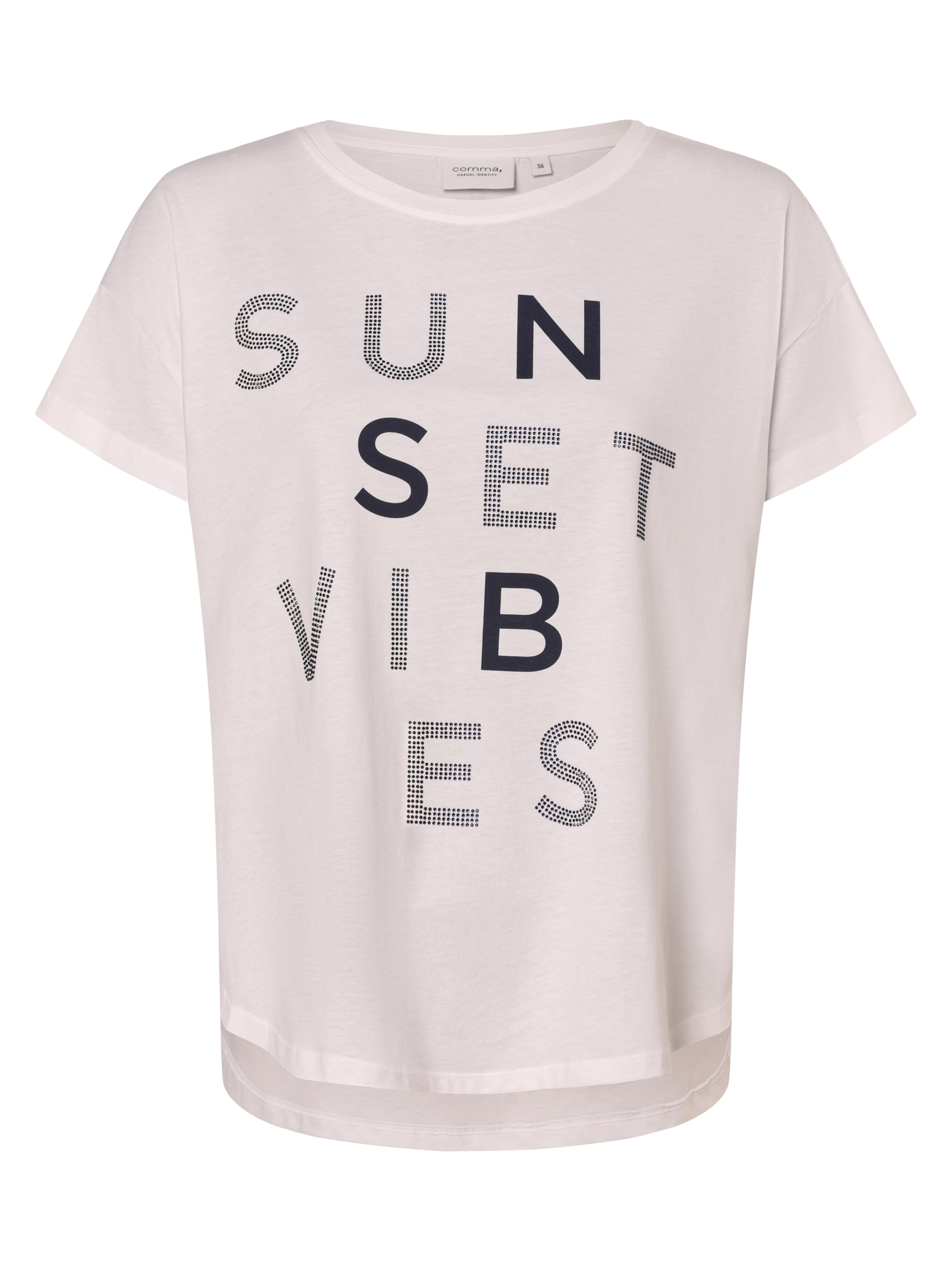 COMMA Μπλουζάκι σε ροζ: μπροστά