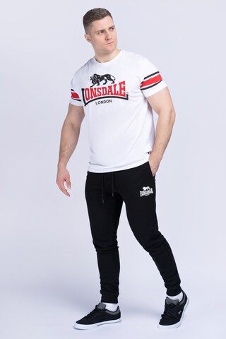 LONSDALE T-Shirt 'Hempriggs' in Weiß