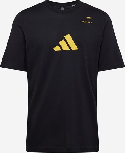 ADIDAS PERFORMANCE Functioneel shirt 'TNS CAT G T' in de kleur Donkergeel / Zwart, Productweergave