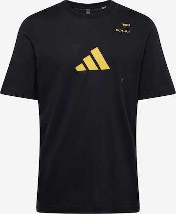 ADIDAS PERFORMANCE Funksjonsskjorte 'TNS CAT G T' i svart: forside