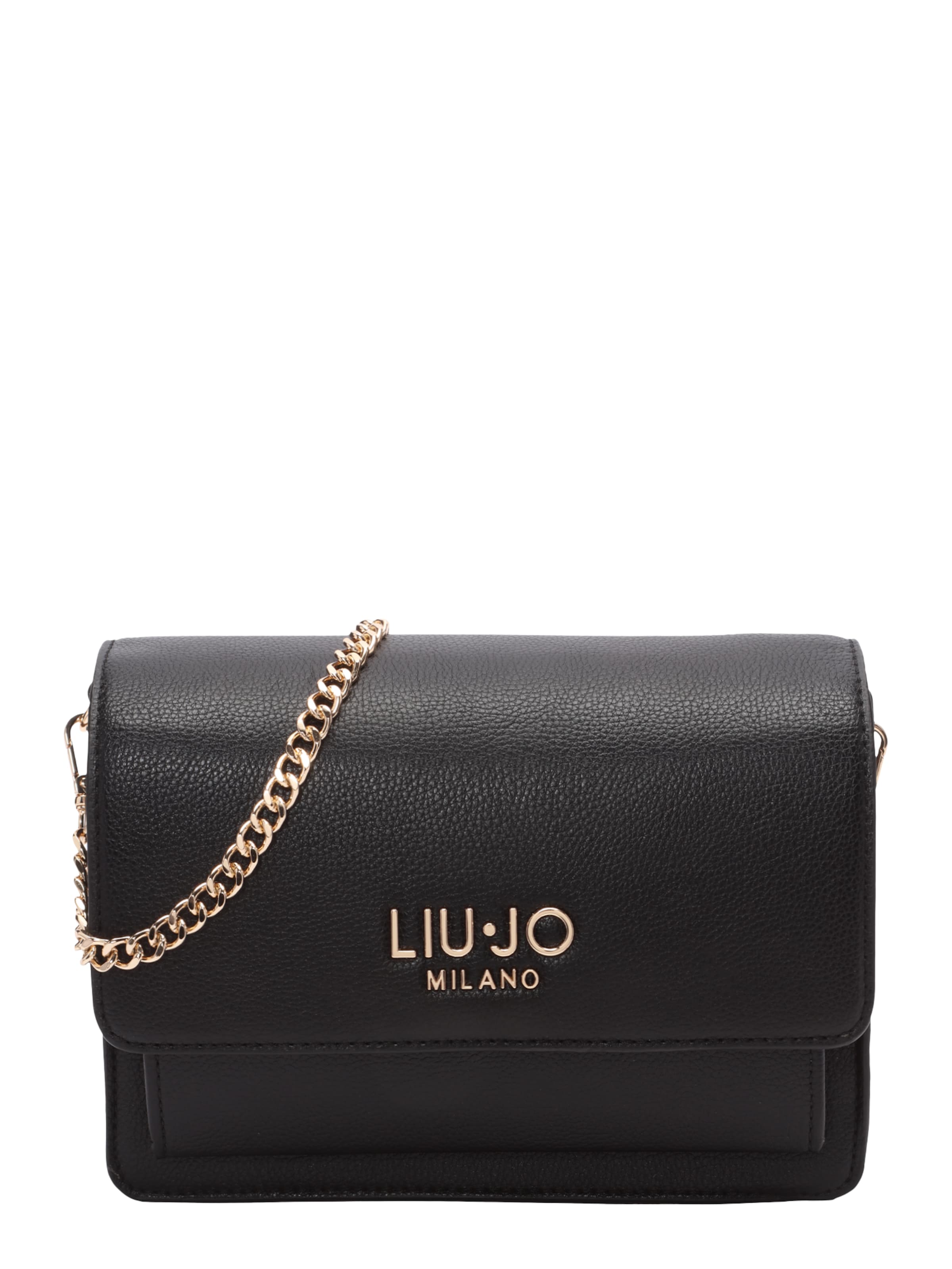 Borsa a tracolla 'ECS' di Liu Jo in nero: frontale