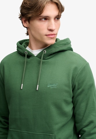 Superdry & Co Sweatshirt 'ESSENTIAL' in Groen