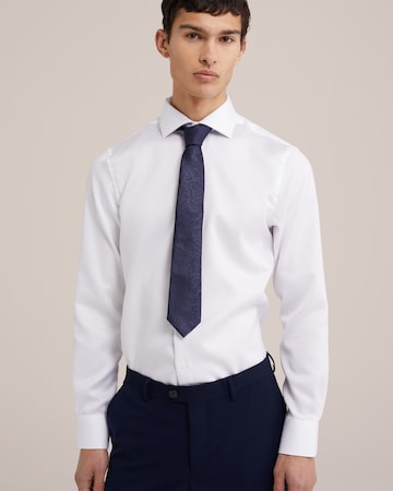 WE Fashion Slim fit Button Up Shirt in White