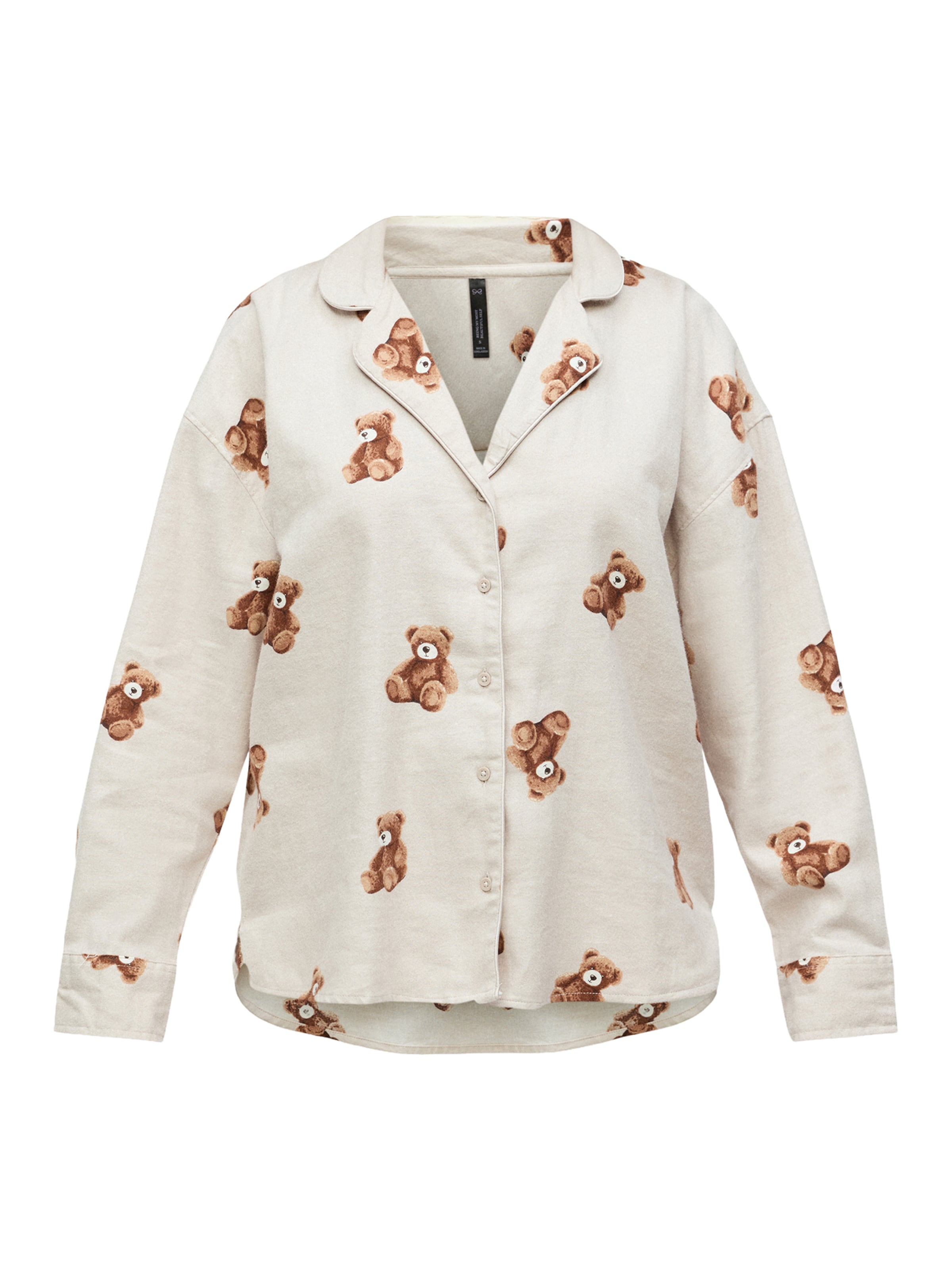 Pyjama Hunkemöller en gris : devant