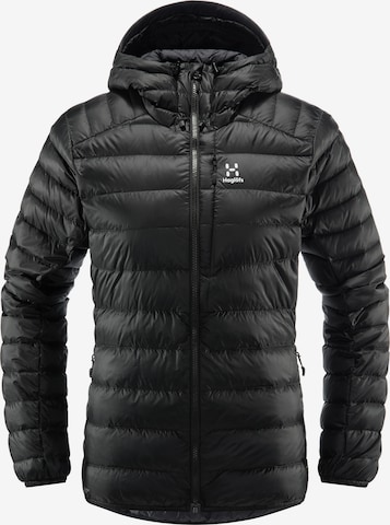 Haglöfs Outdoor Jacket 'Roc Down' in Black: front