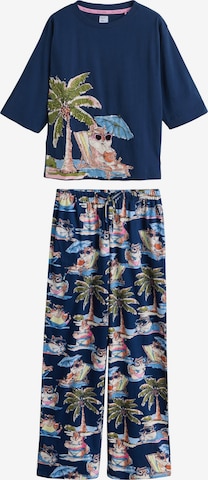 Pyjama Next en bleu : devant