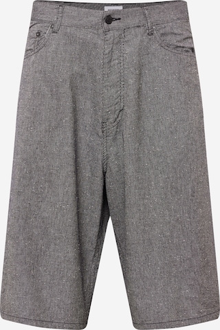 melns WEEKDAY Vaļīgs piegriezums Bikses 'Astro': no priekšpuses