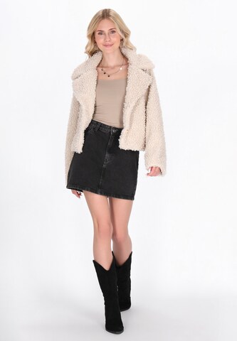 Veste mi-saison 'Fashion Look' IZIA en beige
