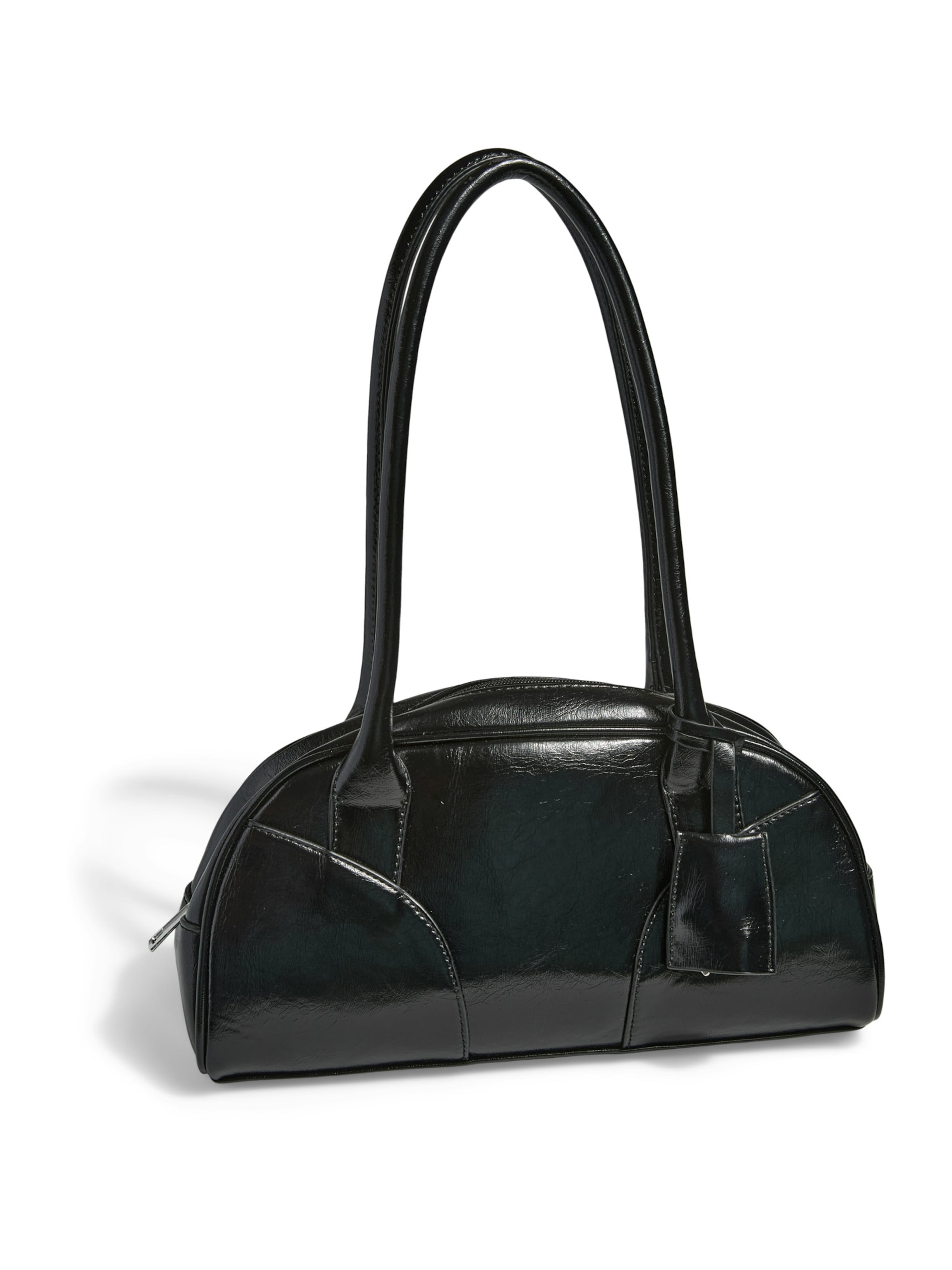 PIECES Tasche 'PCBOWLING' in Schwarz: Vorderseite