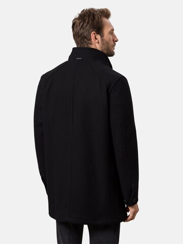PIERRE CARDIN Between-Seasons Coat in Black