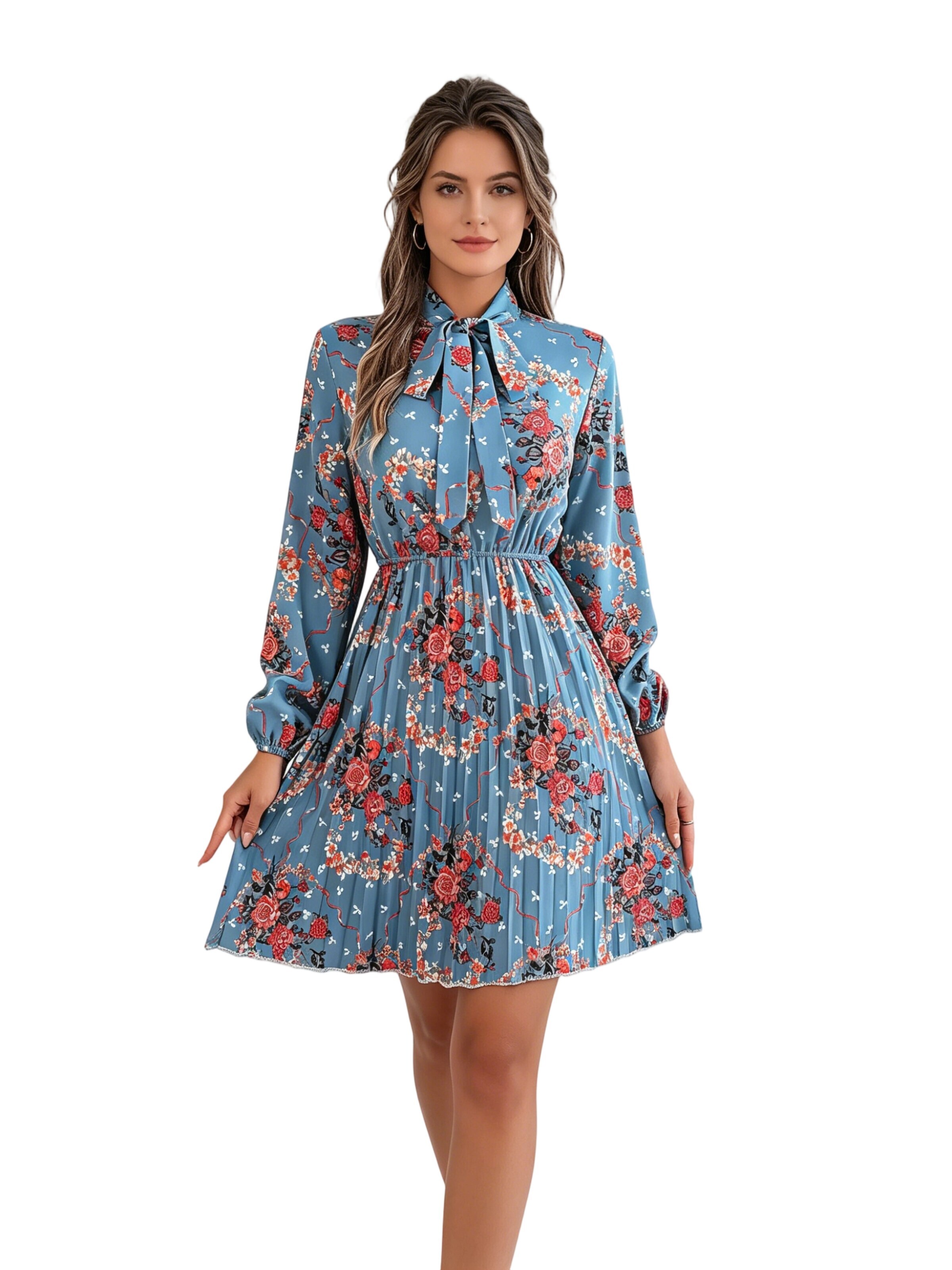 Yesfashion Kleid‌‌‌‌‌‌‌‌ in Blau