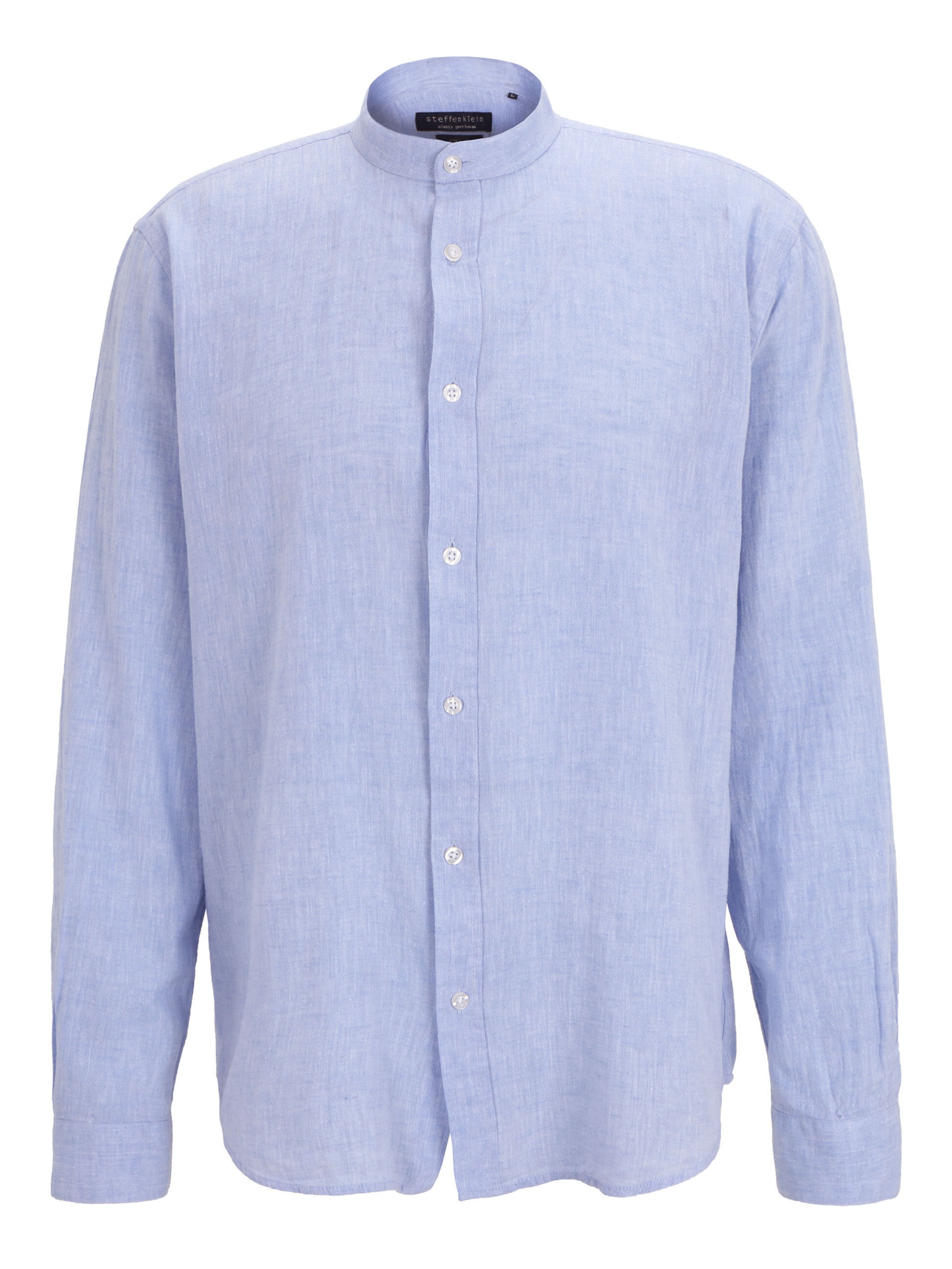 Steffen Klein Regular Fit Hemd in Blau: Vorderseite