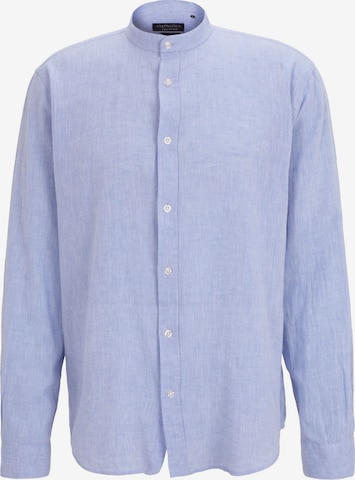 Steffen Klein Overhemd in Blauw: voorkant