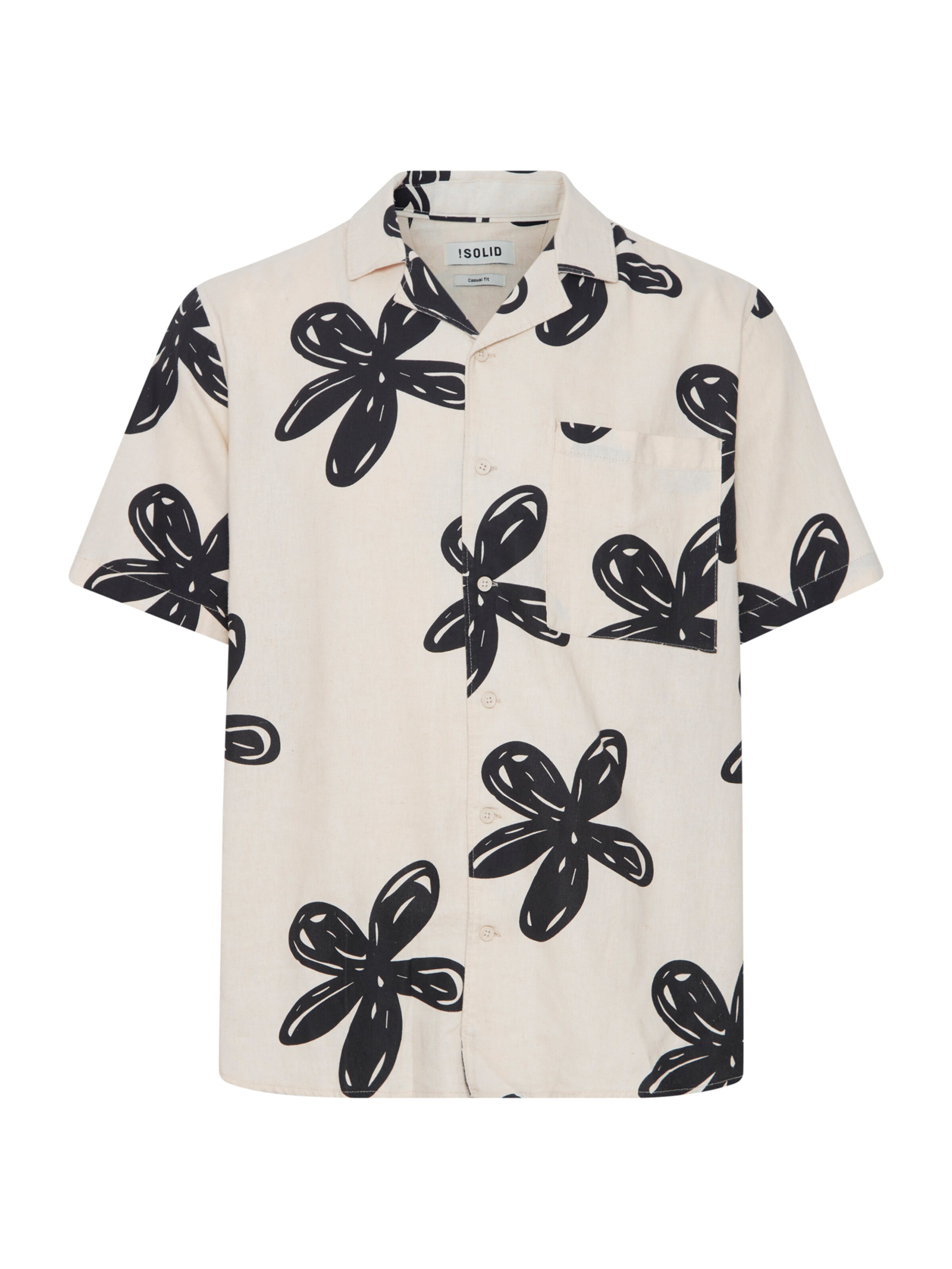 !Solid Overhemd 'Imad' in Beige: voorkant