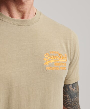 T-Shirt Superdry en beige