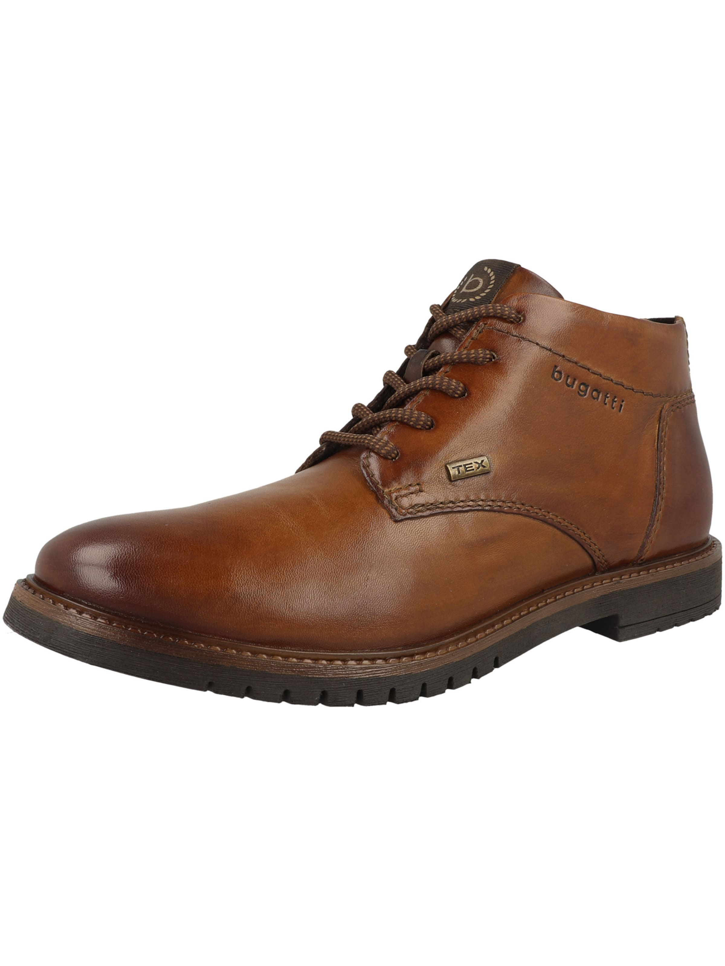 bugatti Μπότες με κορδόνια σε καφέ: μπροστά