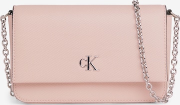 Sac à bandoulière Calvin Klein Jeans en rose : devant