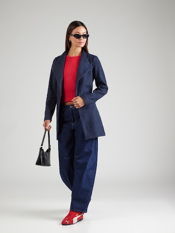 VERO MODA - Abrigo de entretiempo 'VMBRUSHED NORA' en azul
