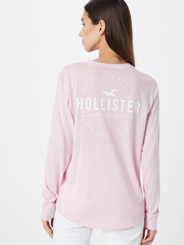 Tricou de la HOLLISTER pe roz