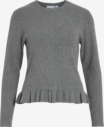 Pull-over 'NORTHY ' VILA en gris : devant