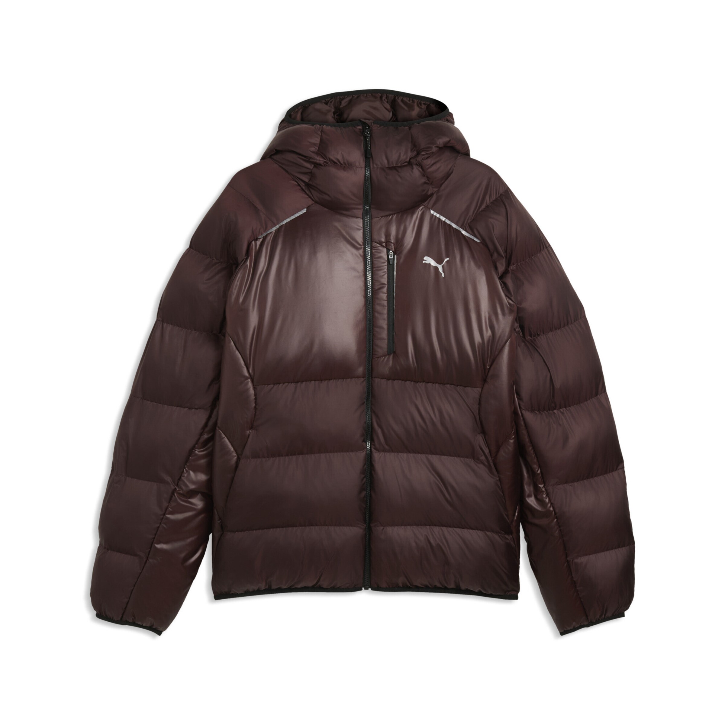 PUMA Sportjacke in S in schoko, Produktansicht