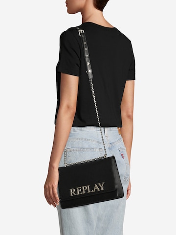 REPLAY Crossbody Bag in Black