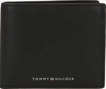 TOMMY HILFIGER Tegnebog i sort: forside