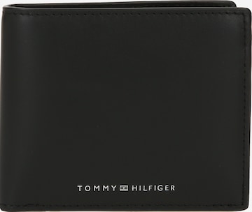 TOMMY HILFIGER Wallet in Black: front