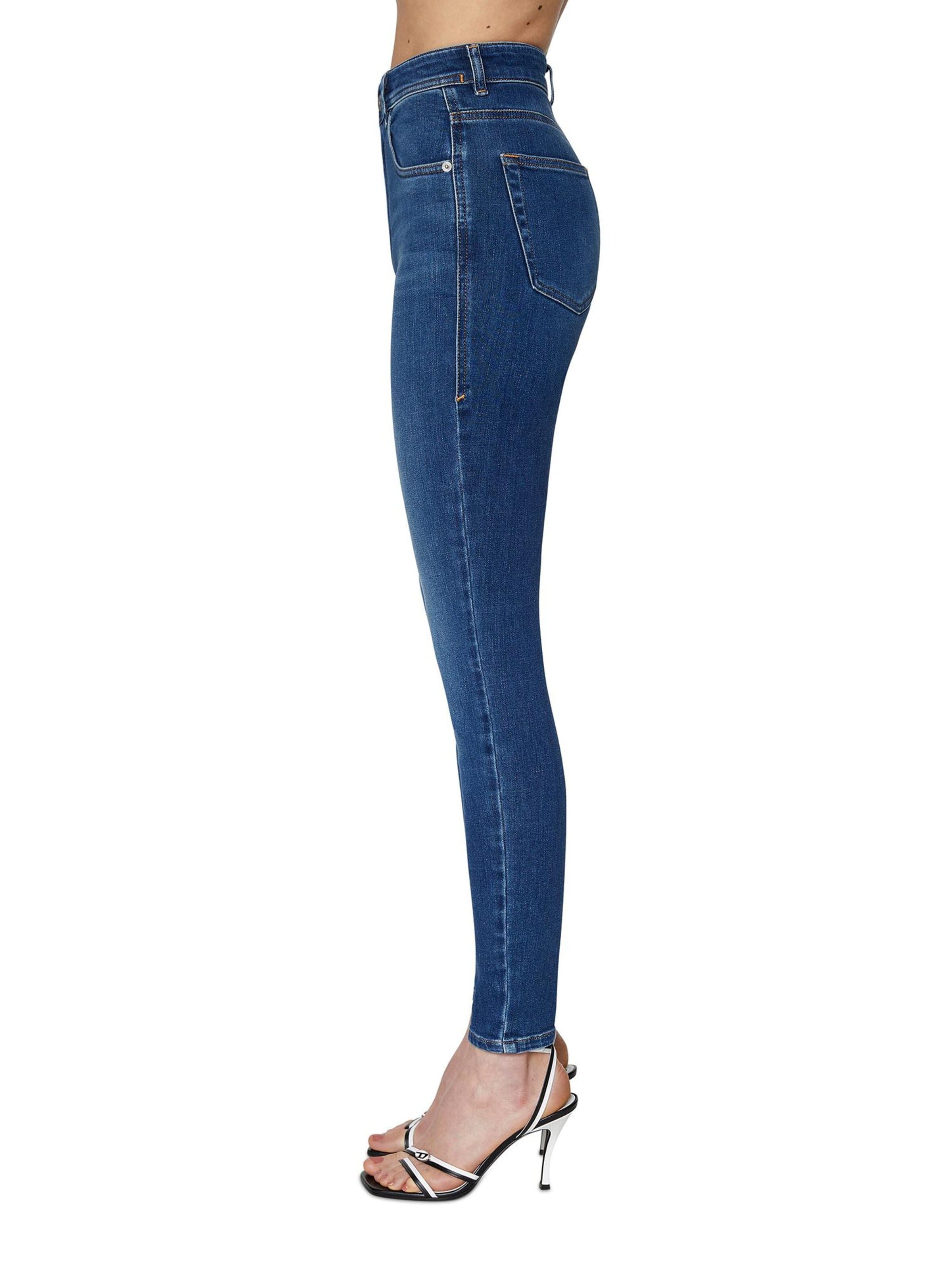 DIESEL Skinny Jeansy '1984 SLANDY-HIGH' w kolorze niebieski